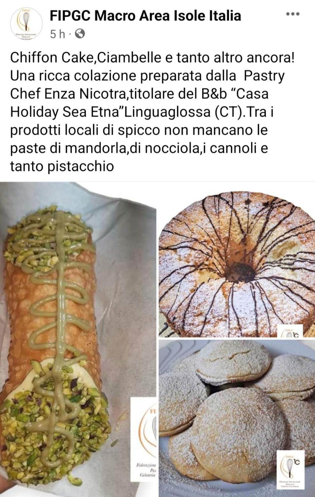 Casa Holiday Sea Etna Di Enza Linguaglossa Luaran gambar